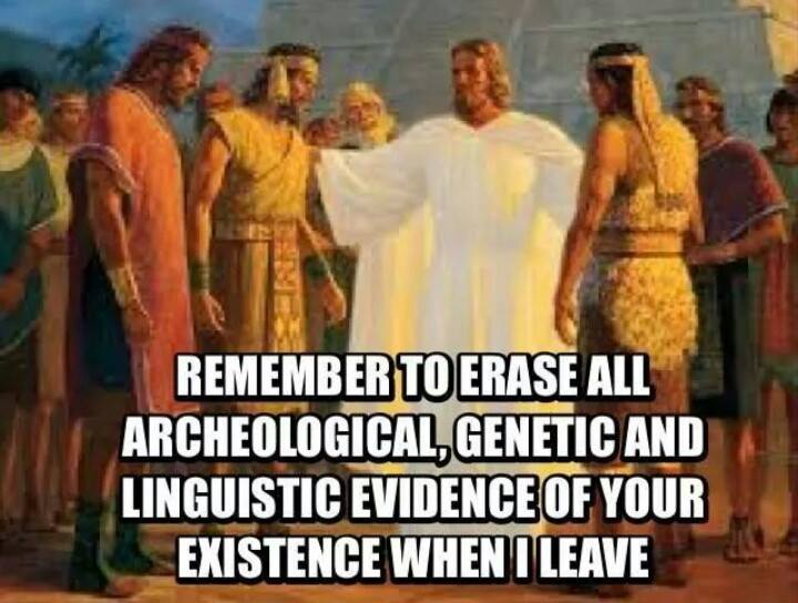 Erase all evidence - Lamanites