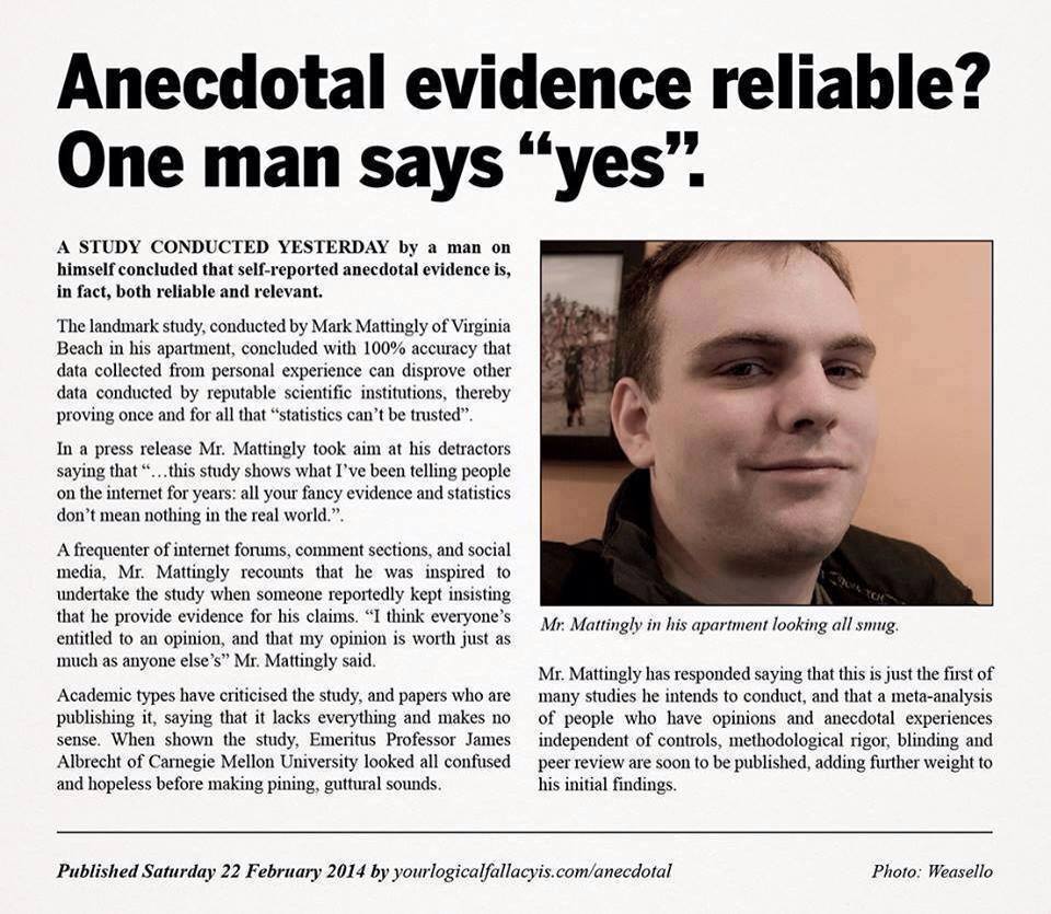 anecdotal